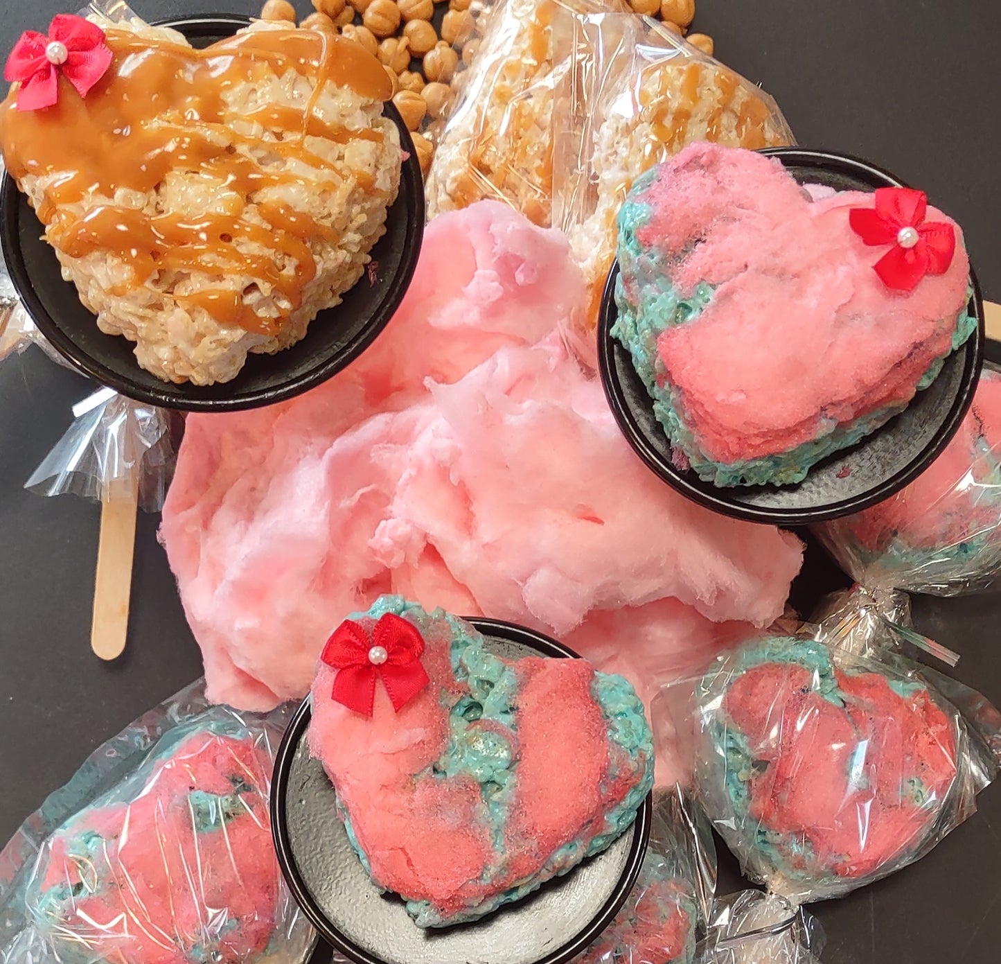 Rice krispies (Heart Shaped)