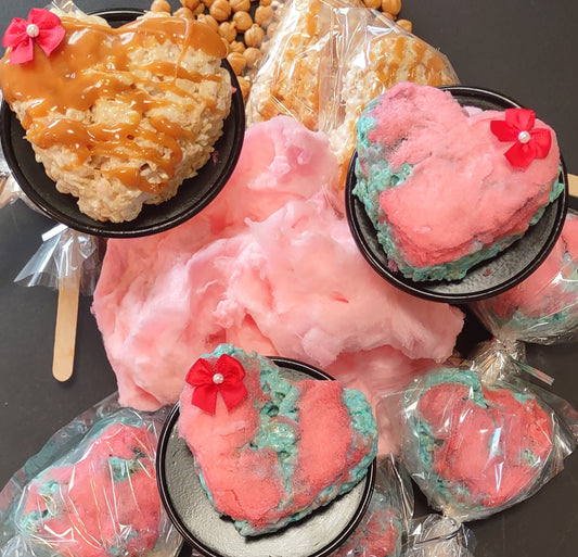 Rice krispies (Heart Shaped)