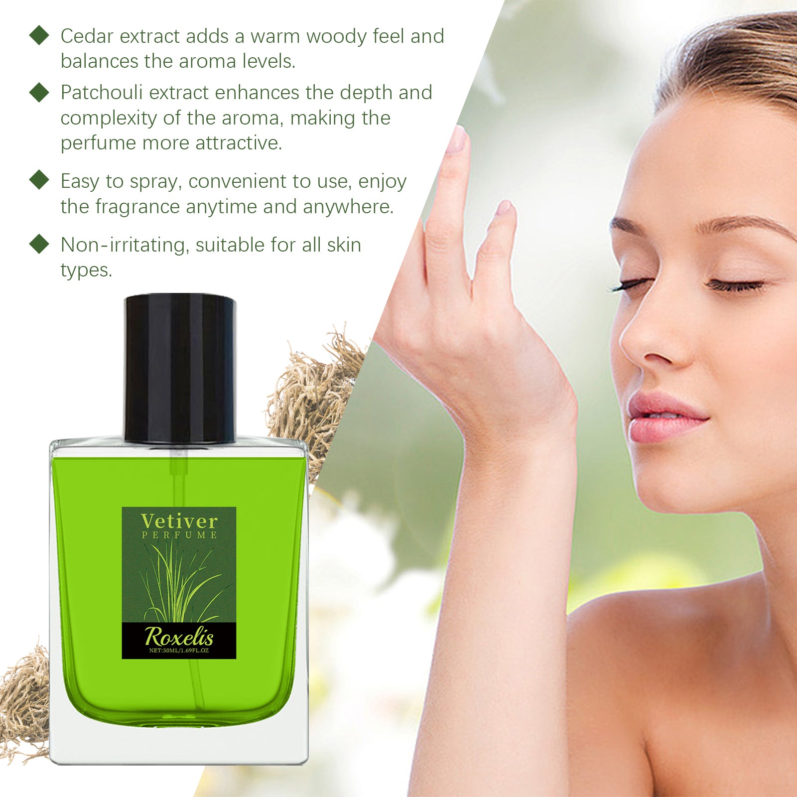 Roxelis Vetiver Perfume
