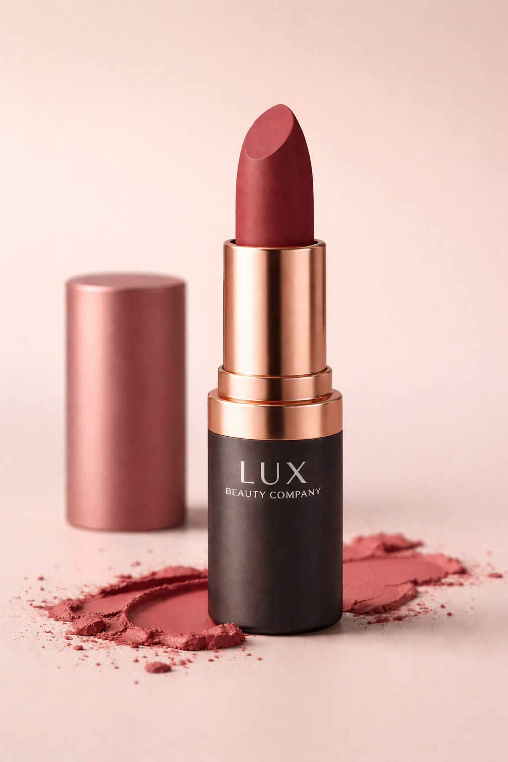 Lux Matte Fierce Cherry Lipstick (Pre-Order)